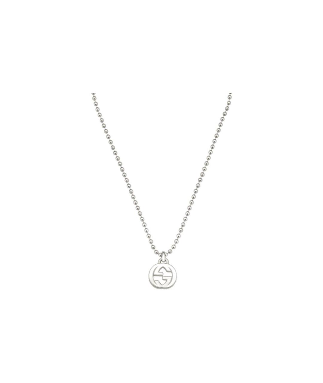 GUCCI Серебряная подвеска, фото 1