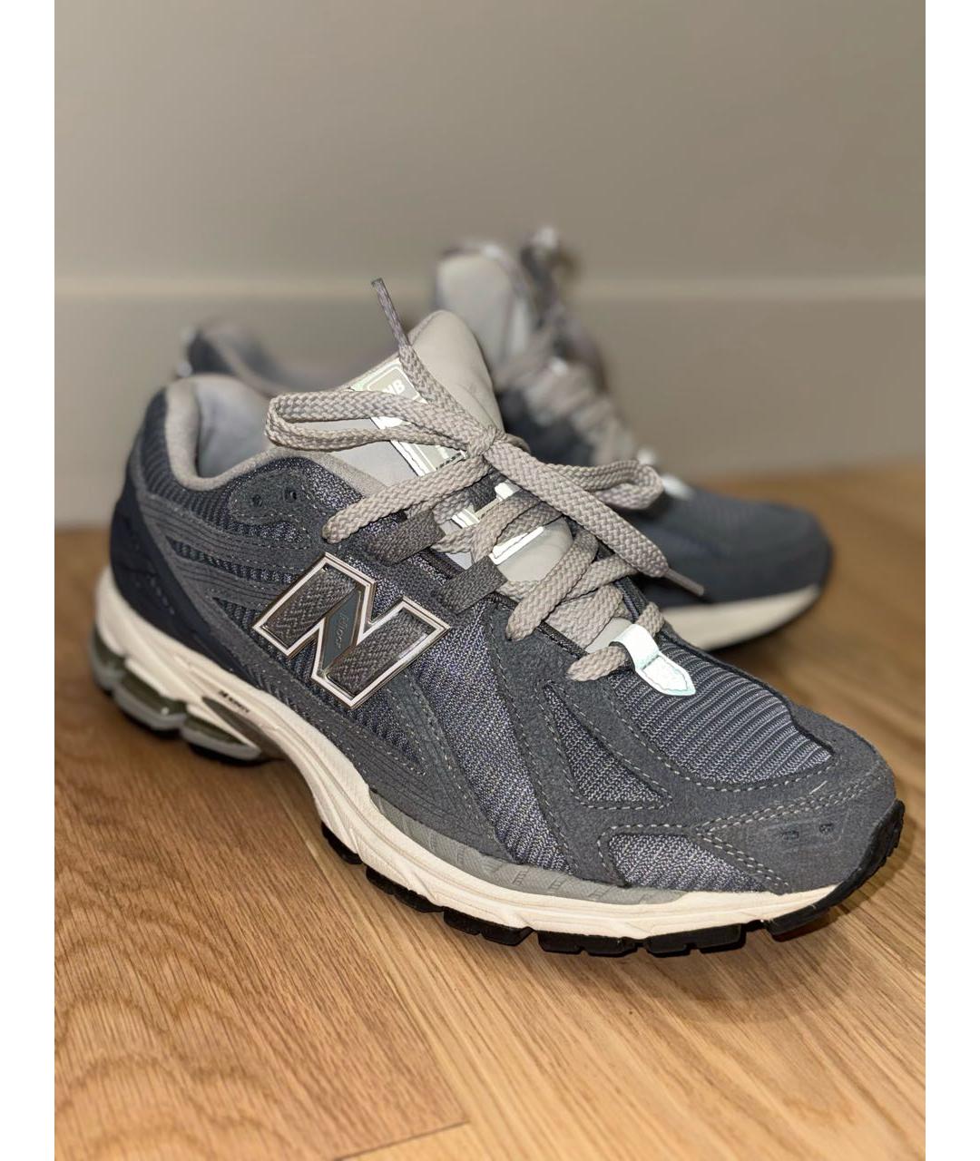 NEW BALANCE Антрацитовые текстильные кроссовки, фото 8