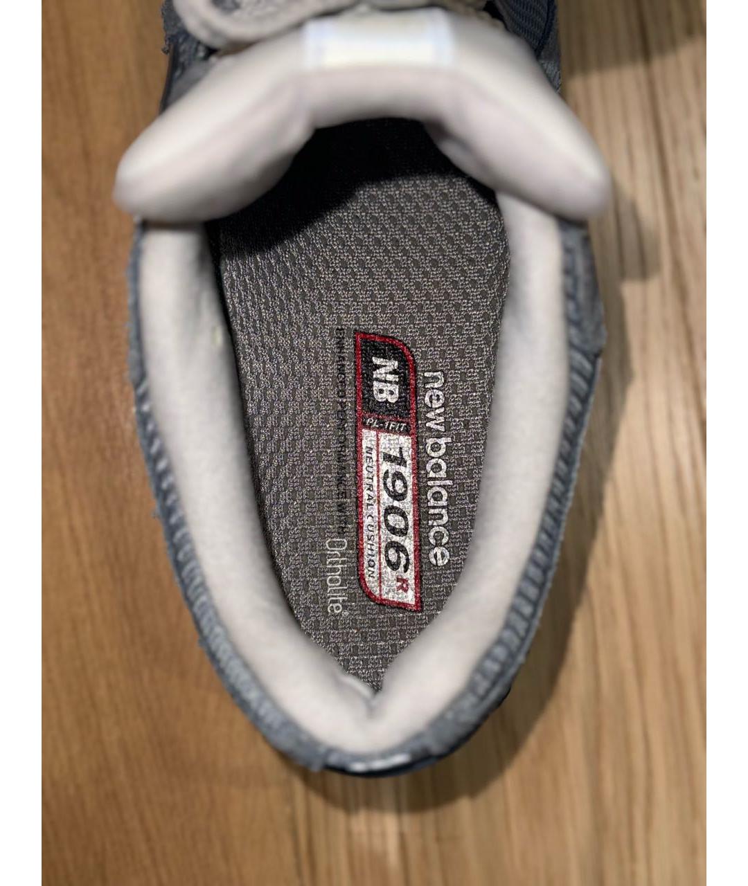 NEW BALANCE Антрацитовые текстильные кроссовки, фото 3