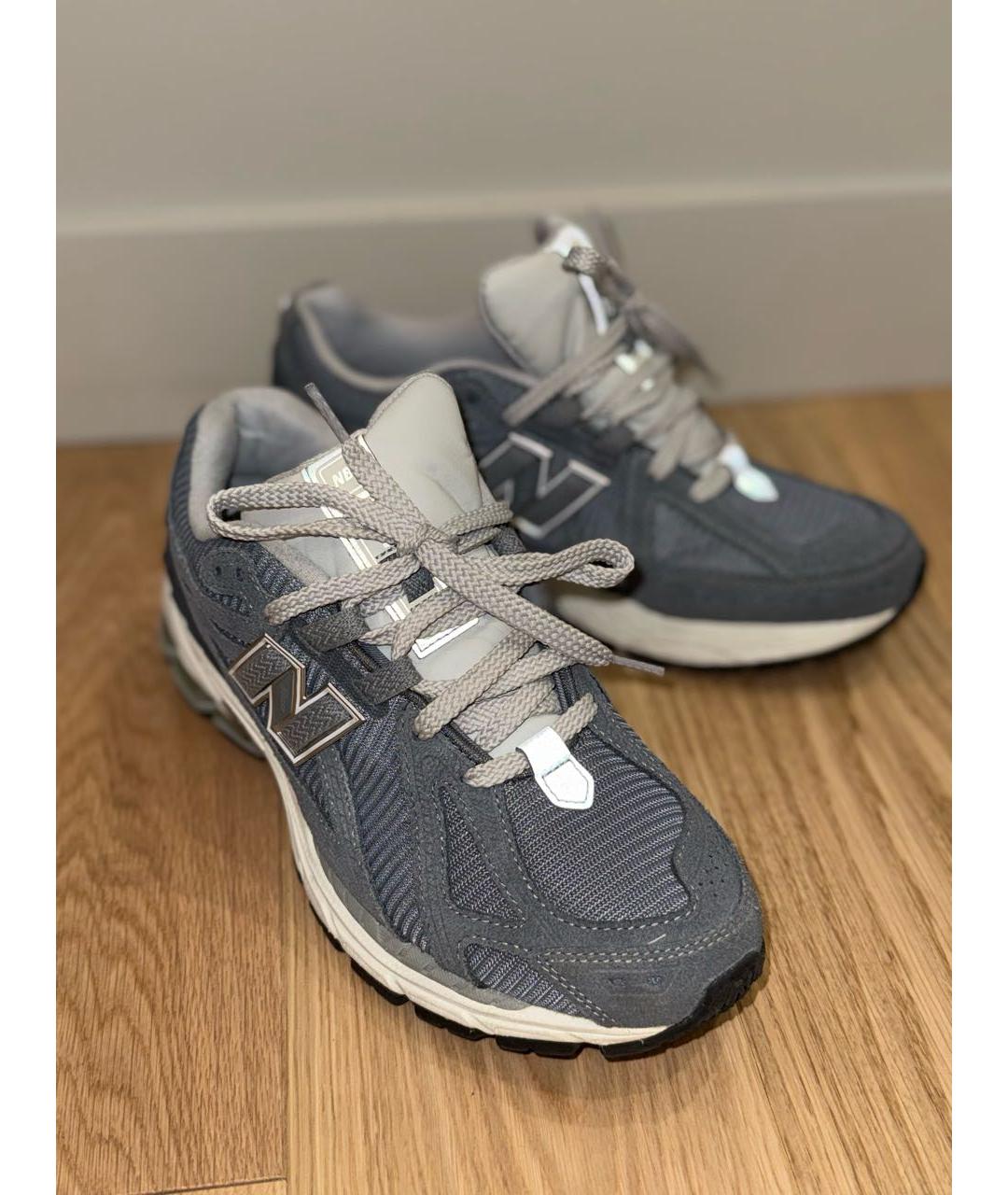 NEW BALANCE Антрацитовые текстильные кроссовки, фото 7