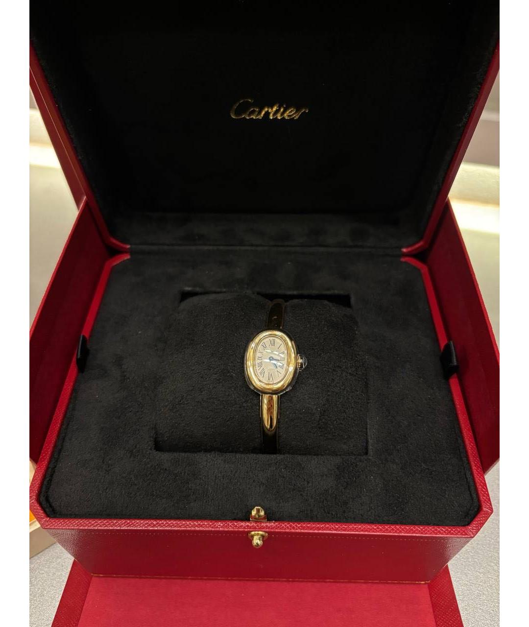 CARTIER Золотые часы из желтого золота, фото 2