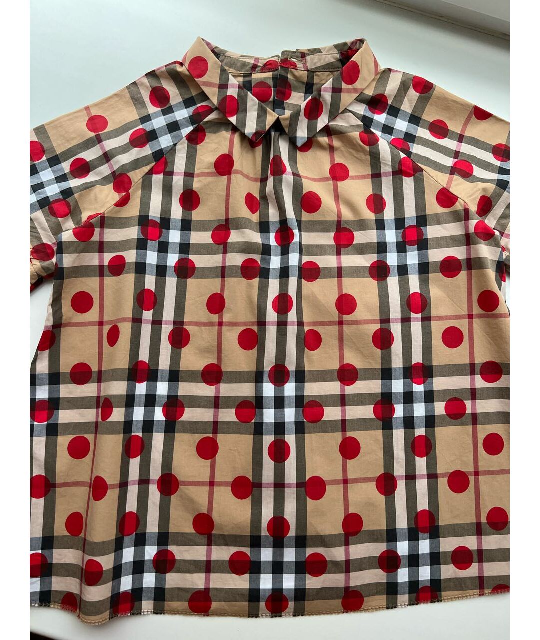 BURBERRY Мульти хлопковая рубашка/блузка, фото 4
