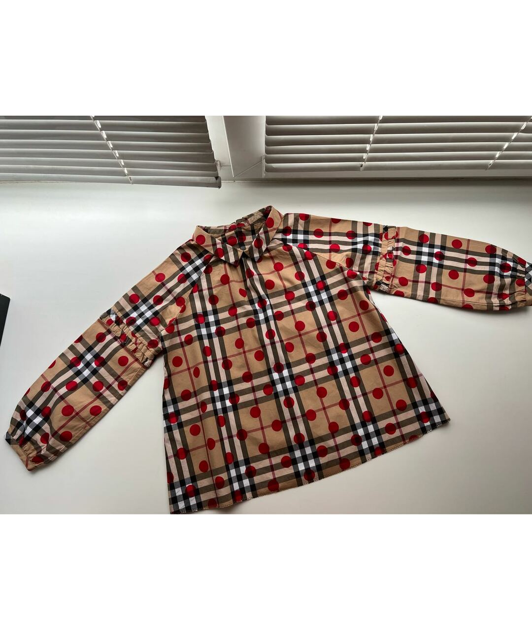 BURBERRY Мульти хлопковая рубашка/блузка, фото 5