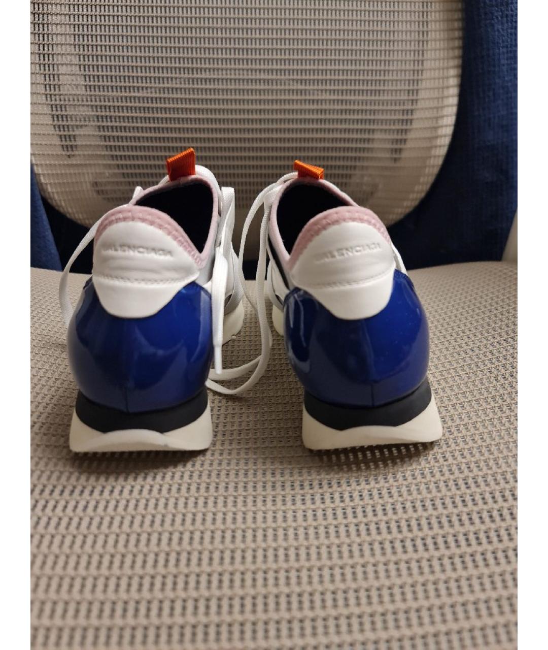 BALENCIAGA Серые кроссовки, фото 4