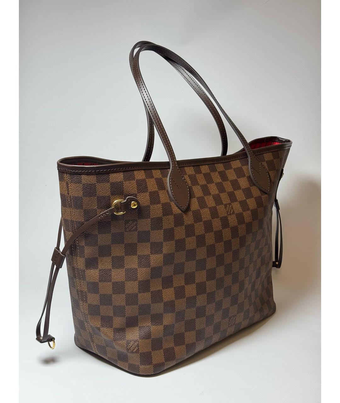 LOUIS VUITTON Коричневая сумка тоут, фото 2
