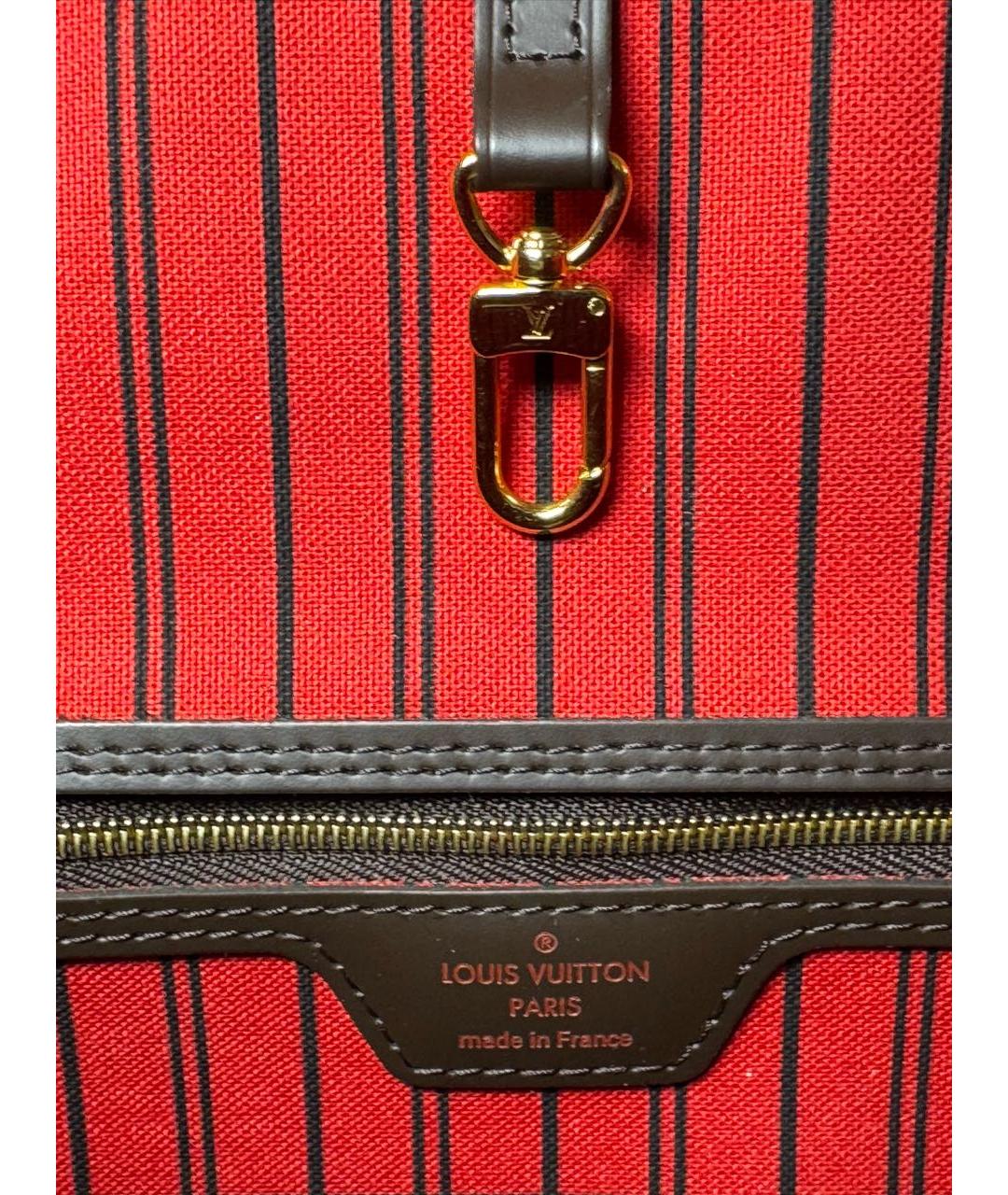 LOUIS VUITTON Коричневая сумка тоут, фото 6
