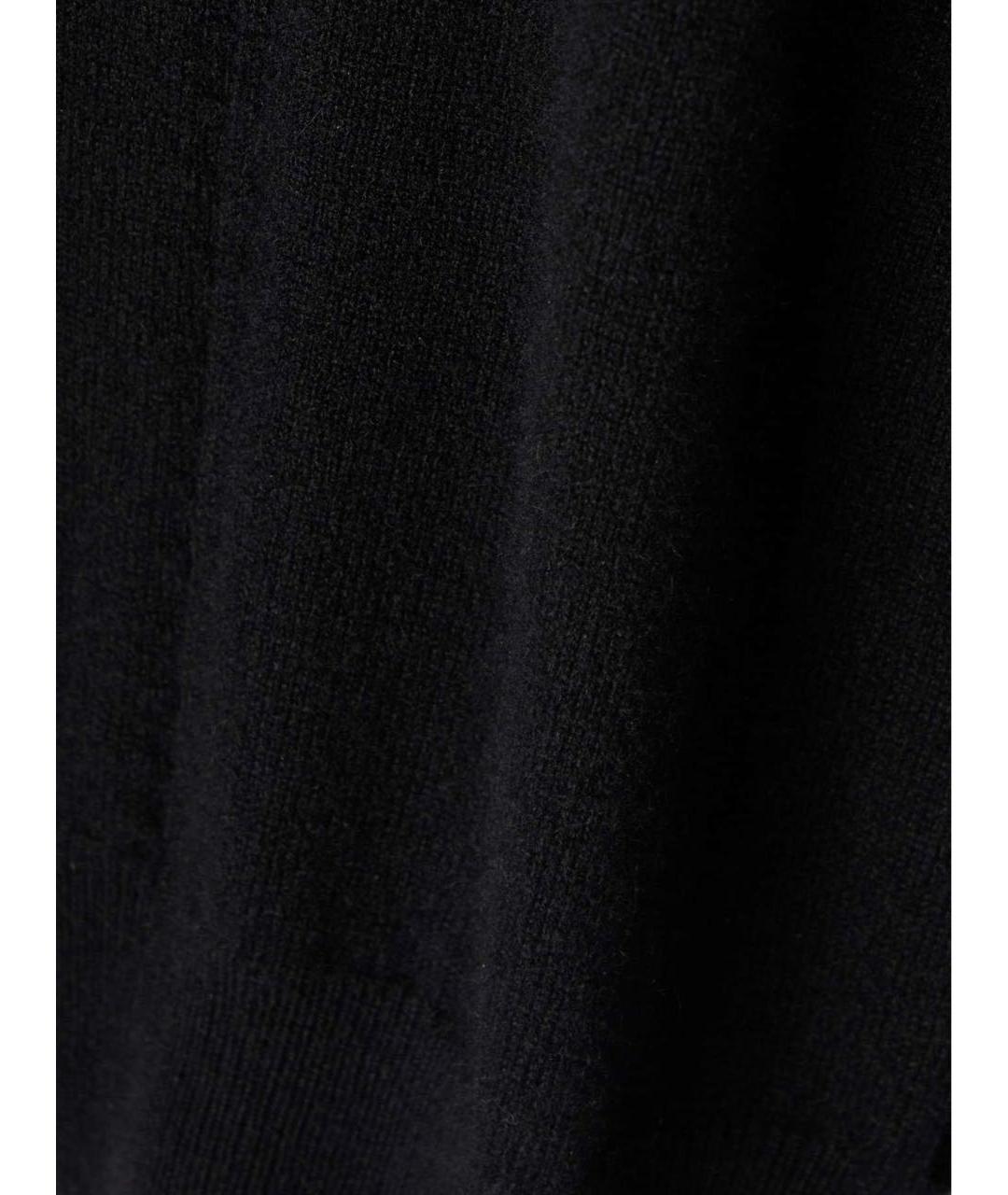 SAINT LAURENT Черный кашемировый джемпер / свитер, фото 4