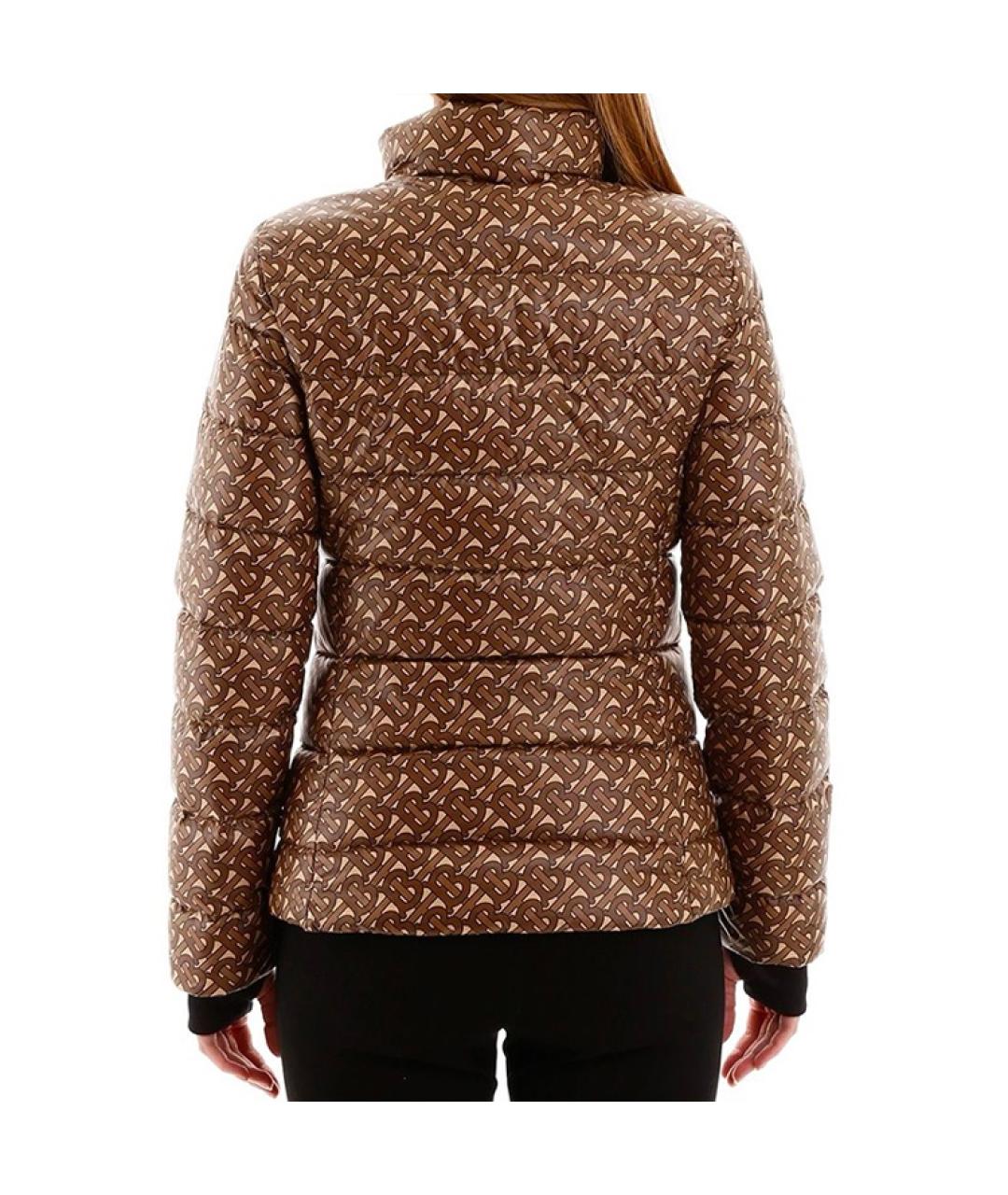 BURBERRY Коричневый пуховик, фото 4