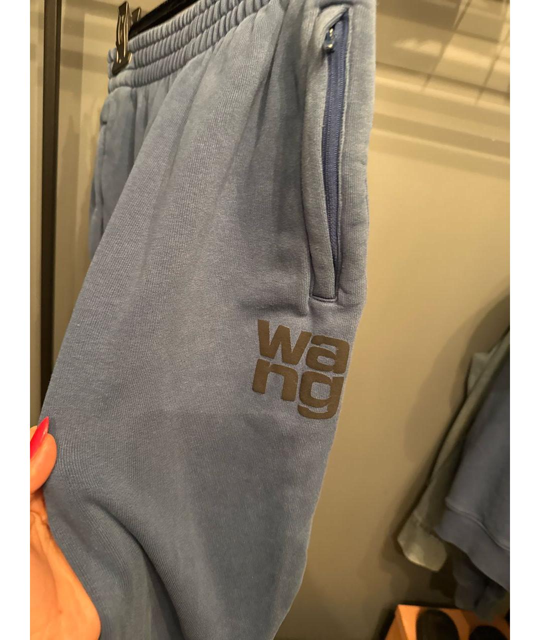 ALEXANDER WANG Темно-синий хлопковый костюм с брюками, фото 5