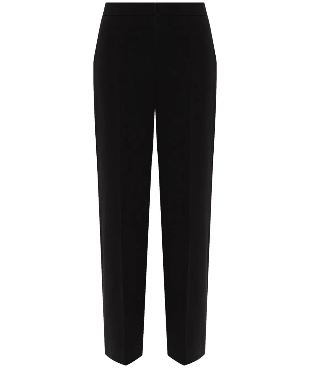 ISABEL MARANT Черные вискозные прямые брюки, фото 1