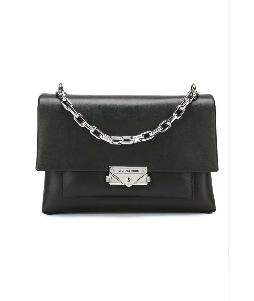 MICHAEL KORS Черная сумка через плечо из искусственной кожи, фото 6