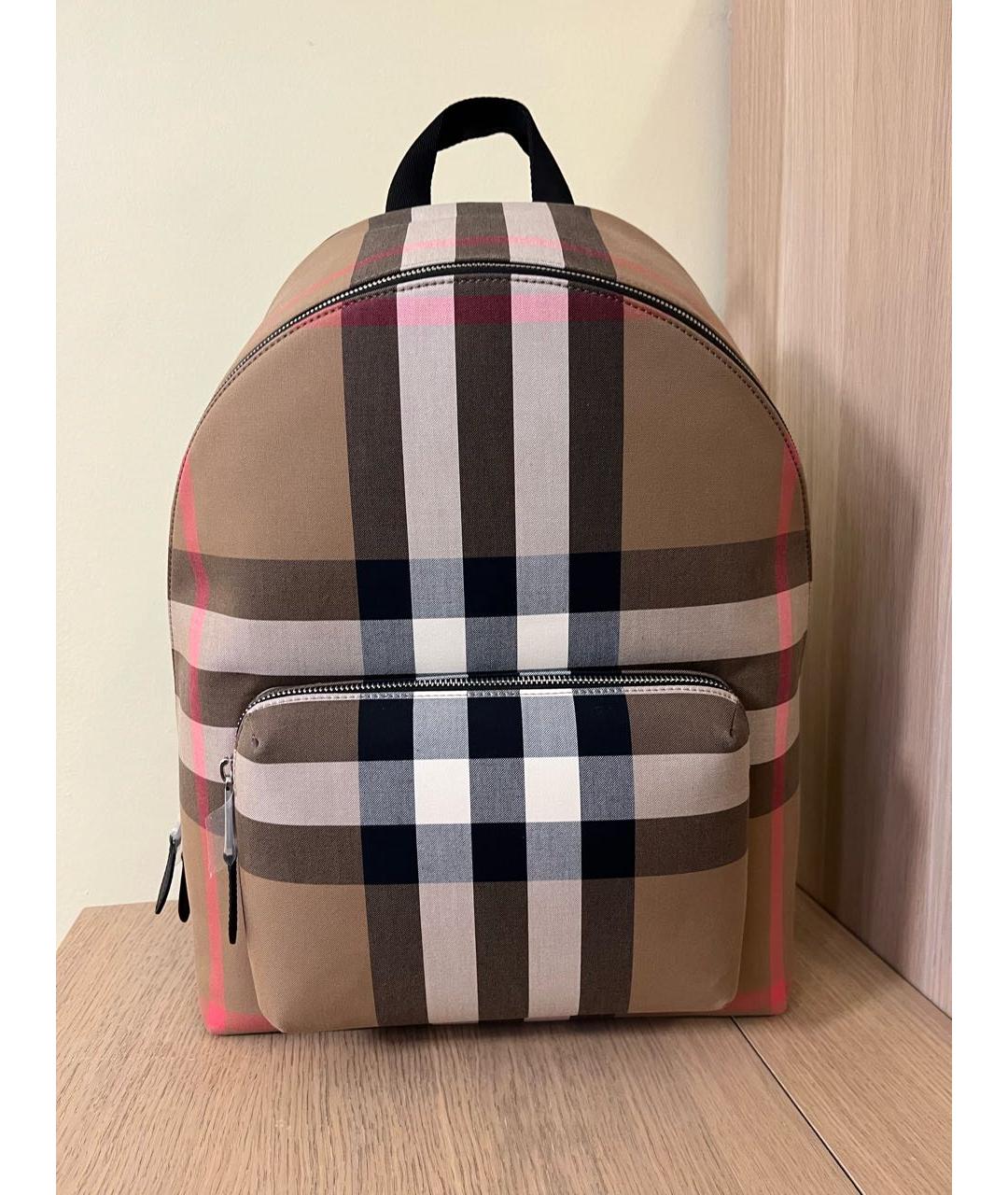 BURBERRY Бежевый рюкзак, фото 4