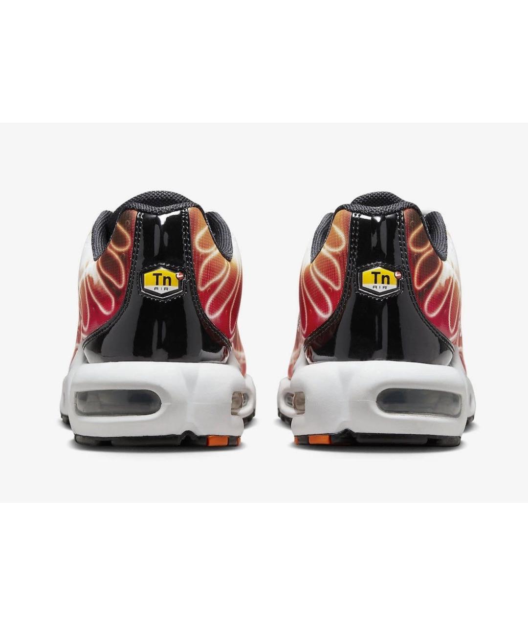 NIKE Оранжевое текстильные кроссовки, фото 4