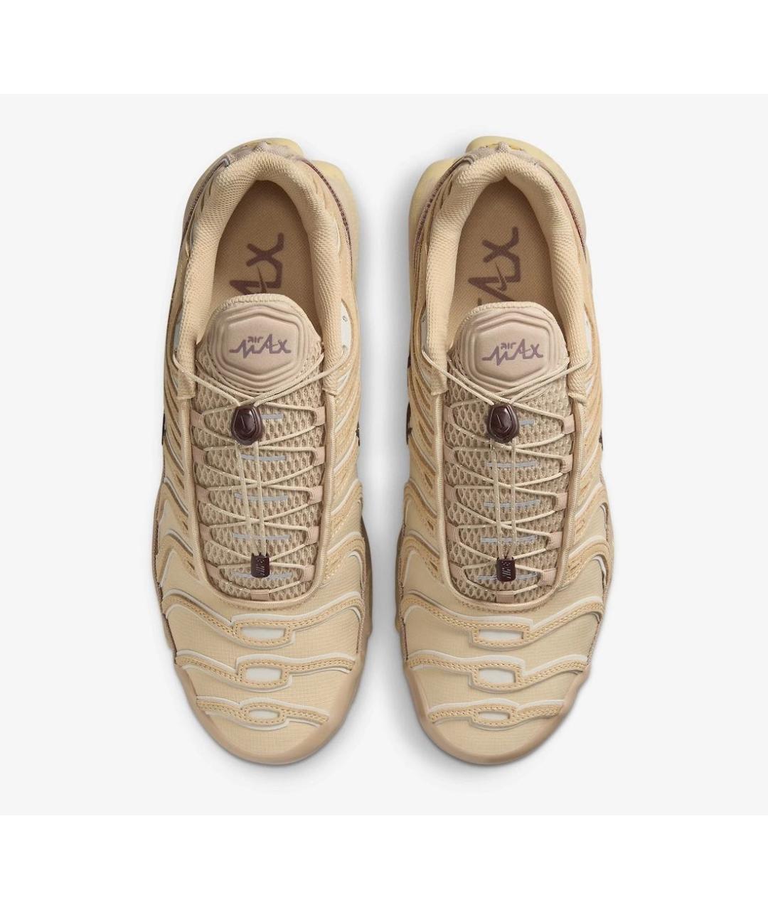 NIKE Бежевые текстильные кроссовки, фото 3
