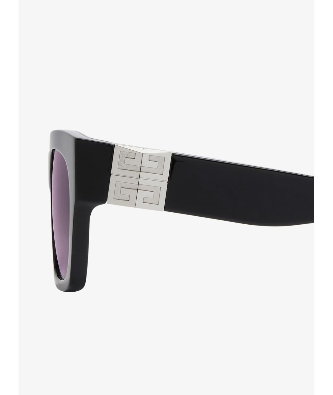 GIVENCHY Черные пластиковые солнцезащитные очки, фото 3