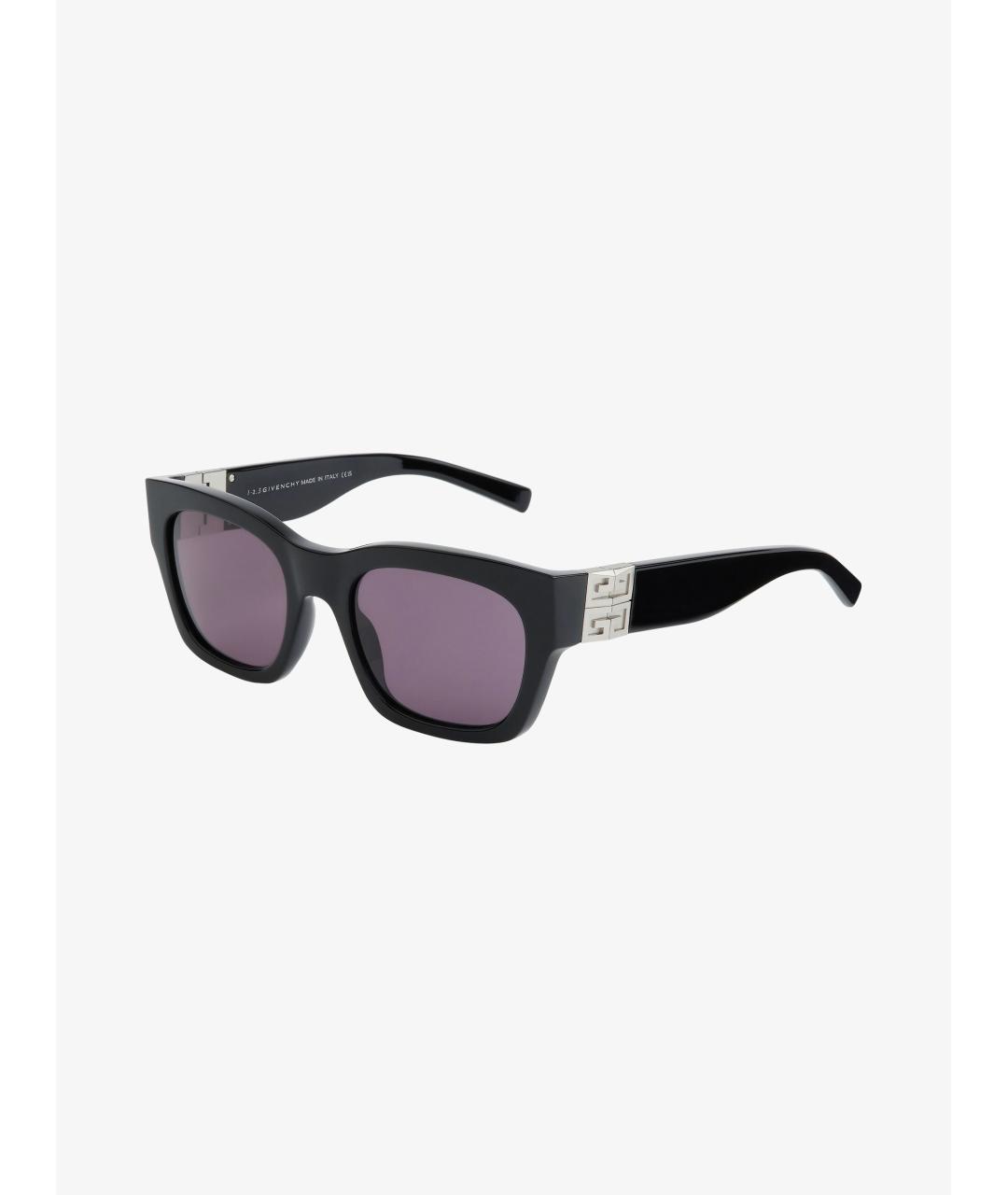 GIVENCHY Черные пластиковые солнцезащитные очки, фото 2