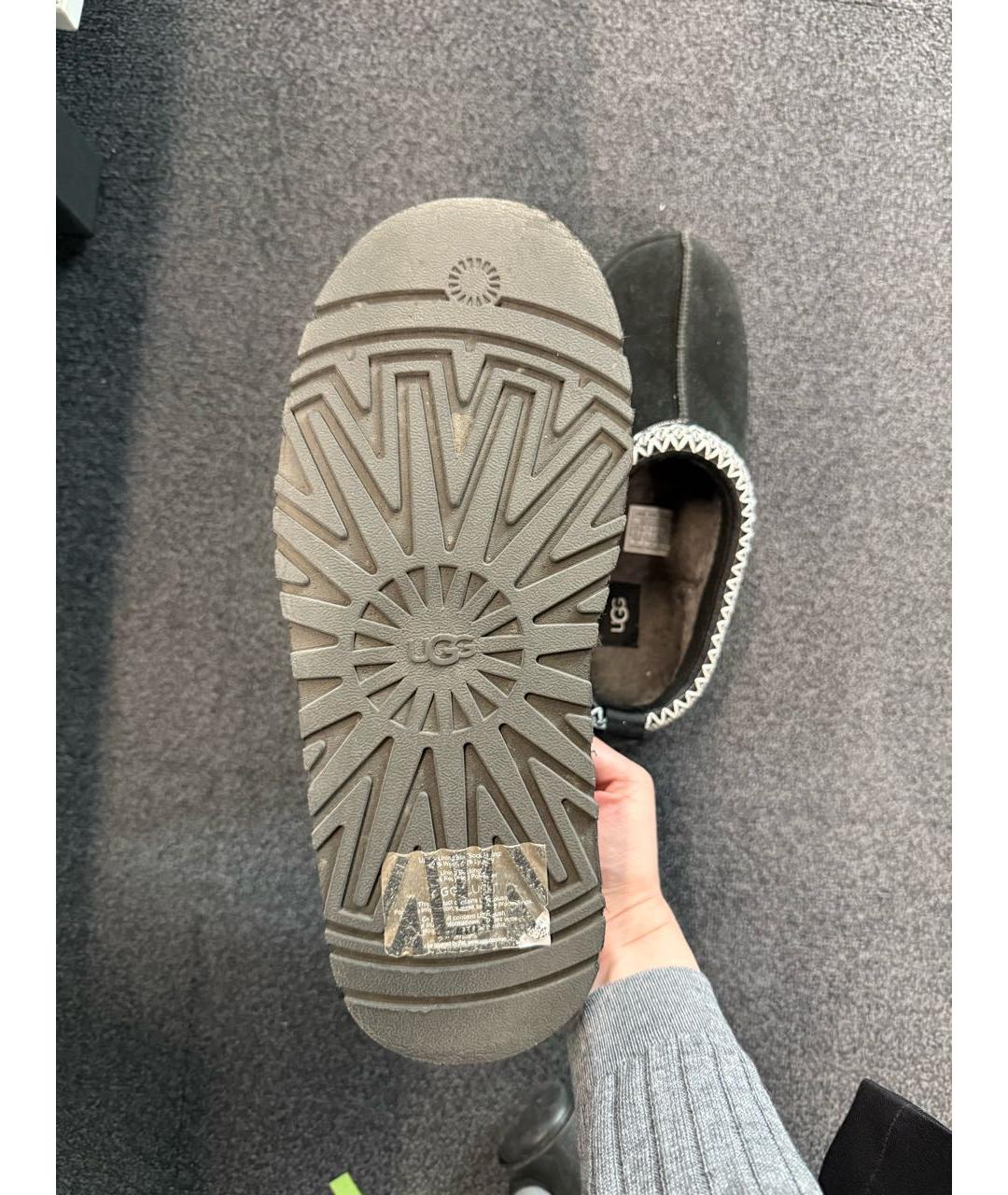 UGG AUSTRALIA Черные ботинки, фото 3