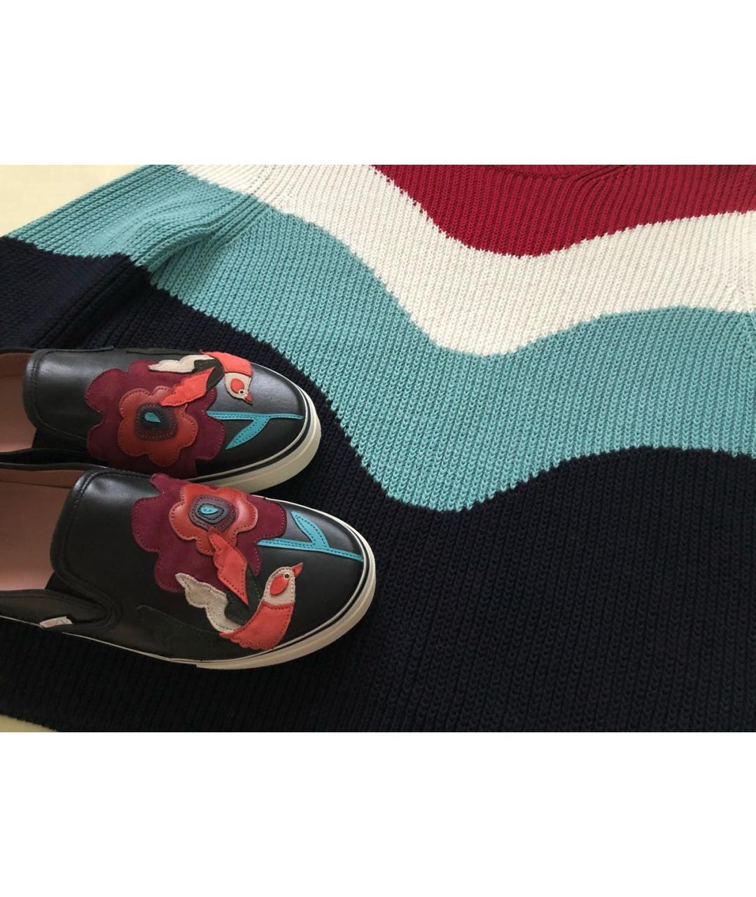 RED VALENTINO Мульти хлопковый джемпер / свитер, фото 6