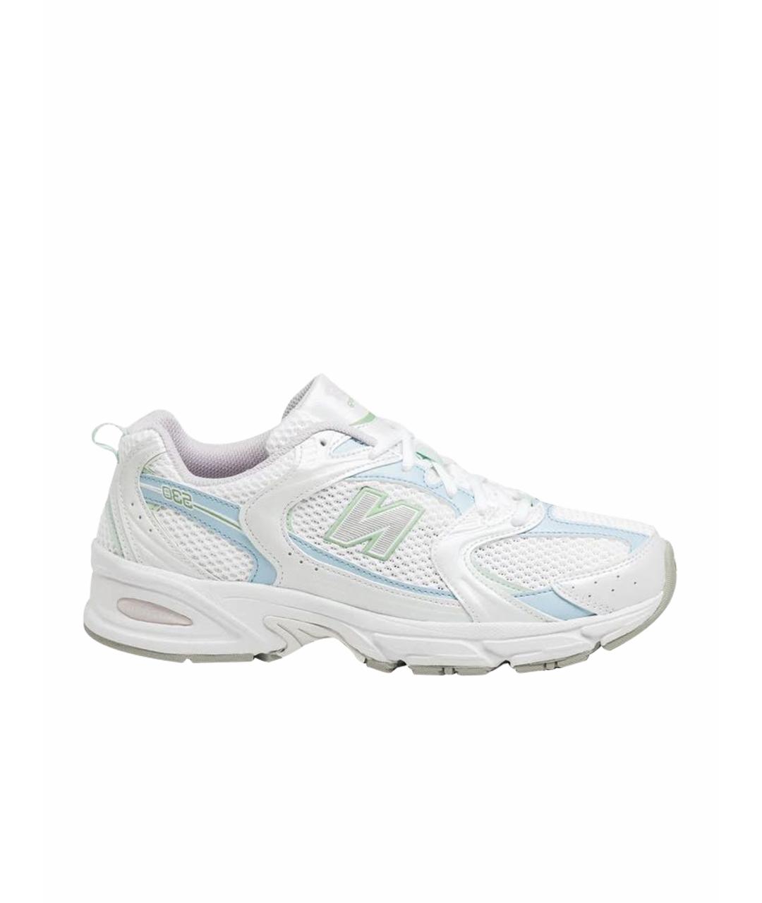 NEW BALANCE Голубые текстильные кроссовки, фото 1