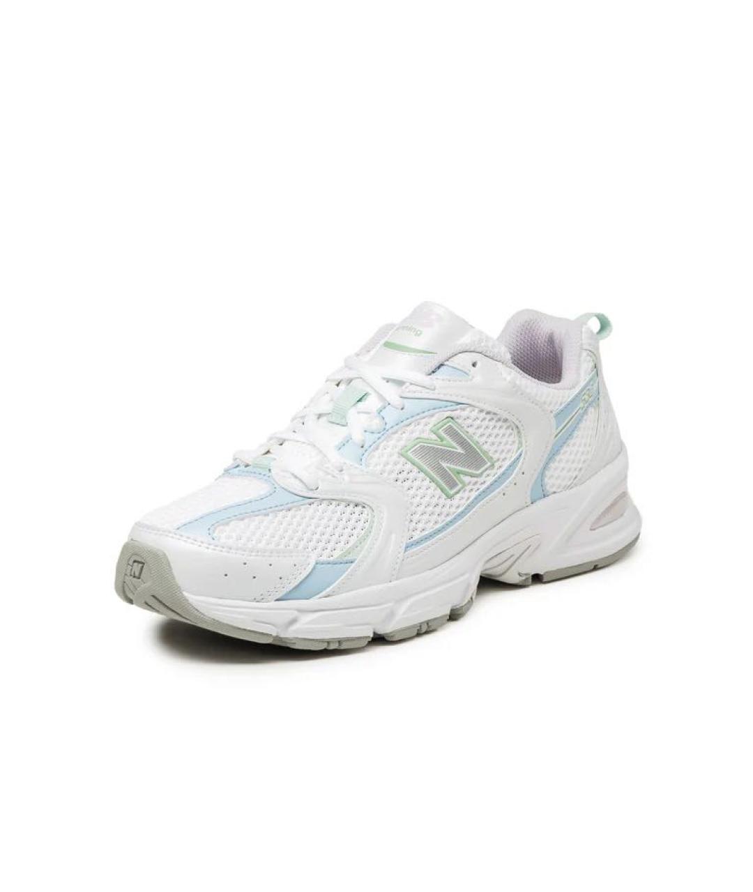 NEW BALANCE Голубые текстильные кроссовки, фото 2