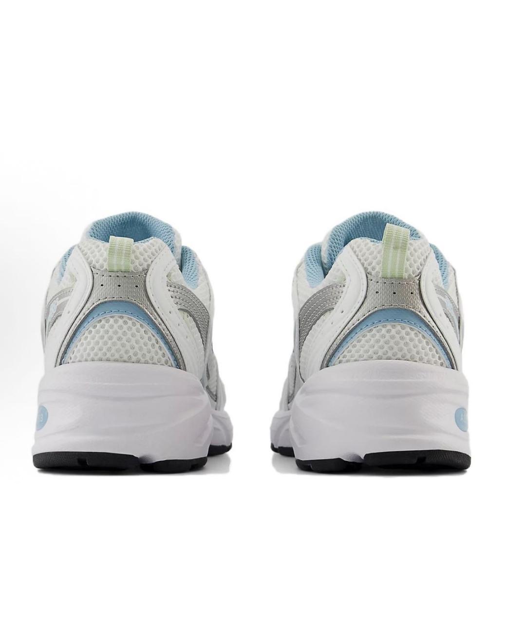 NEW BALANCE Голубые текстильные кроссовки, фото 4