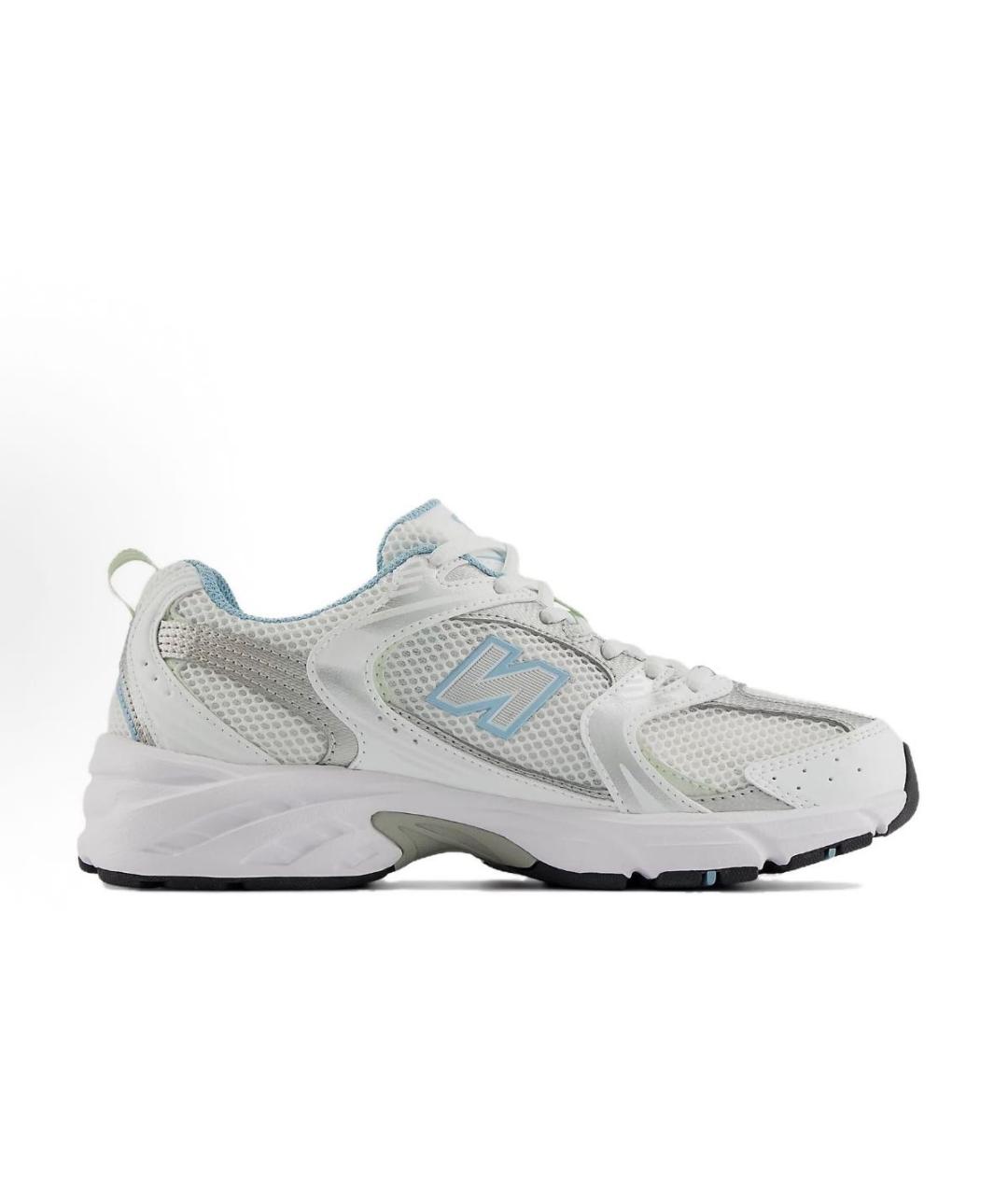 NEW BALANCE Голубые текстильные кроссовки, фото 8