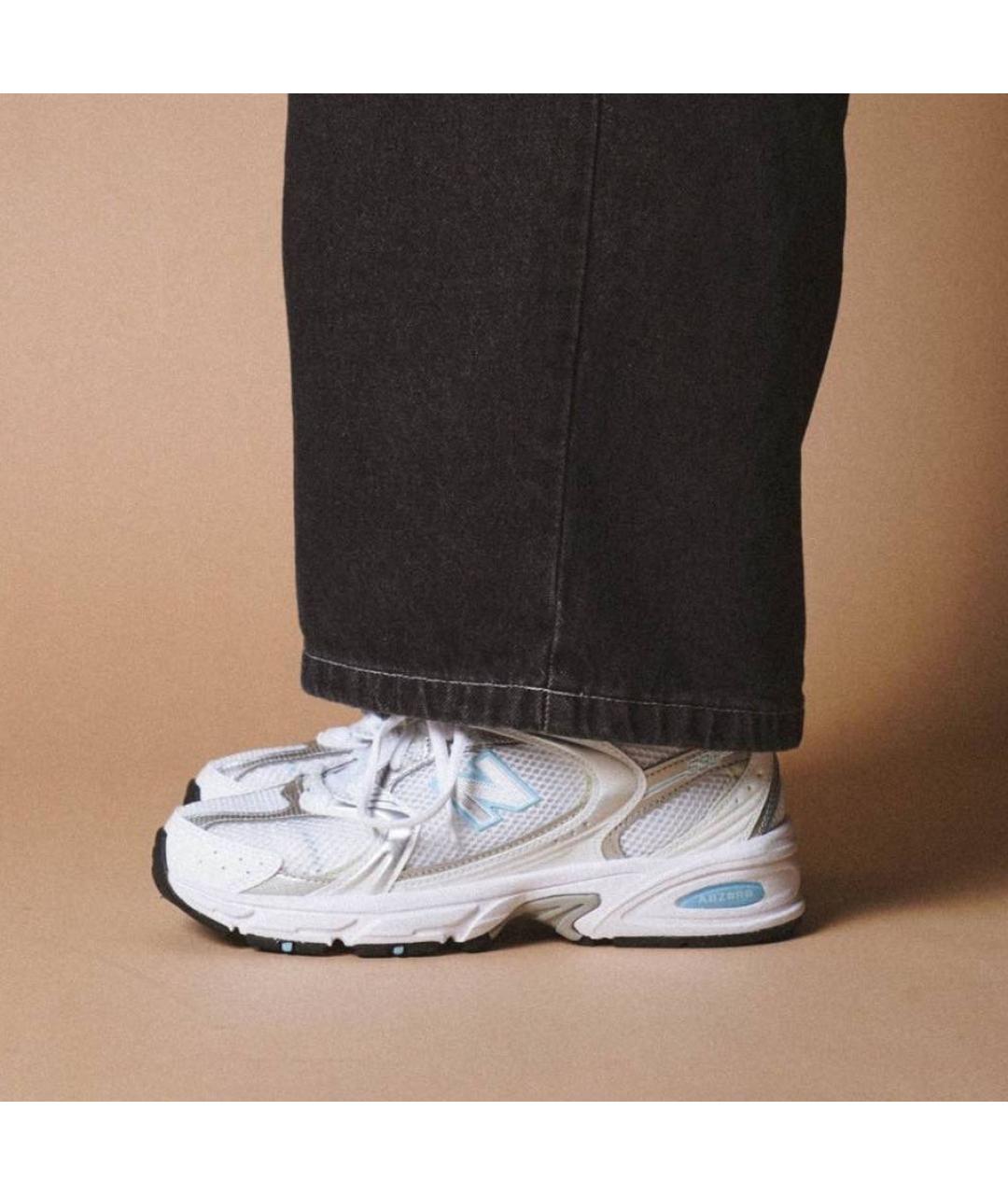 NEW BALANCE Голубые текстильные кроссовки, фото 7