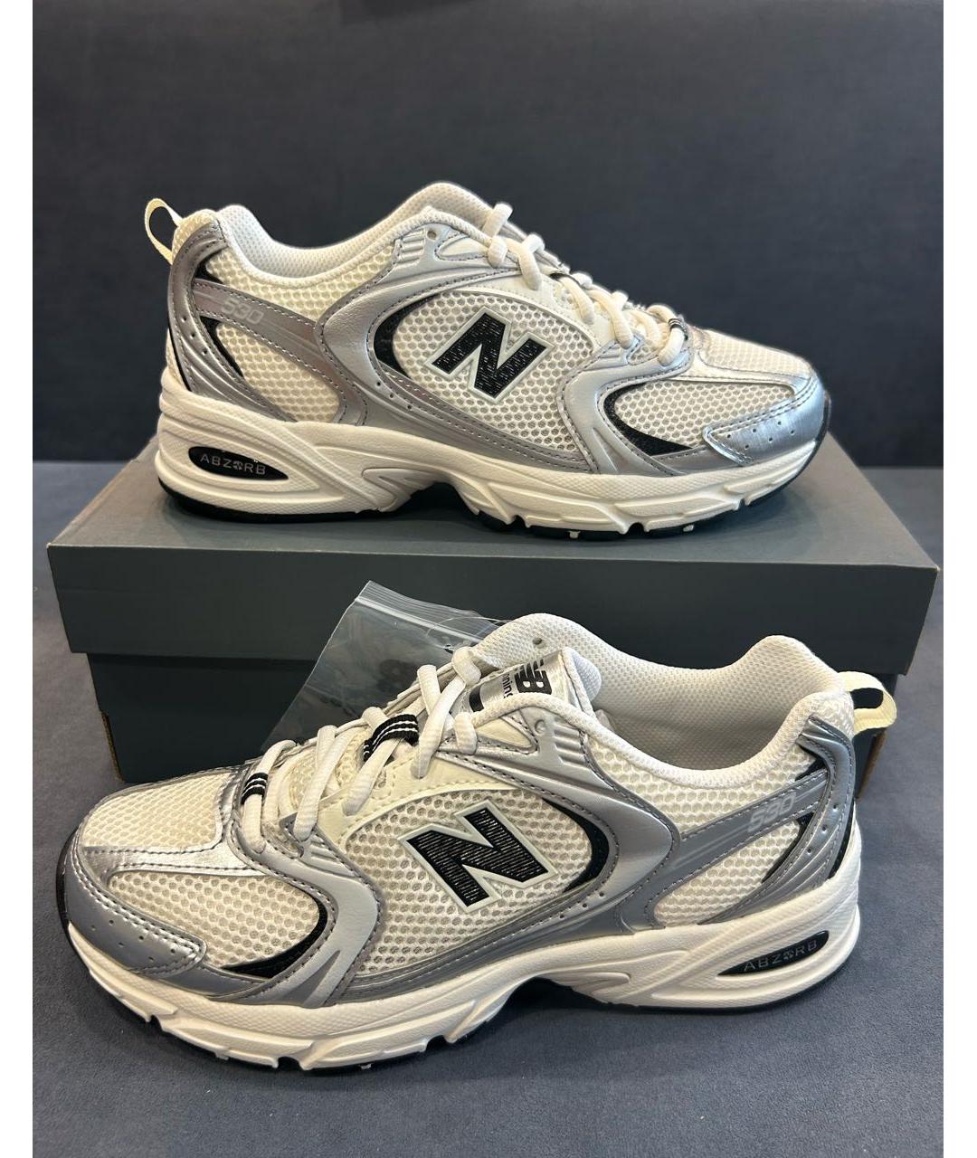 NEW BALANCE Черные текстильные кроссовки, фото 5