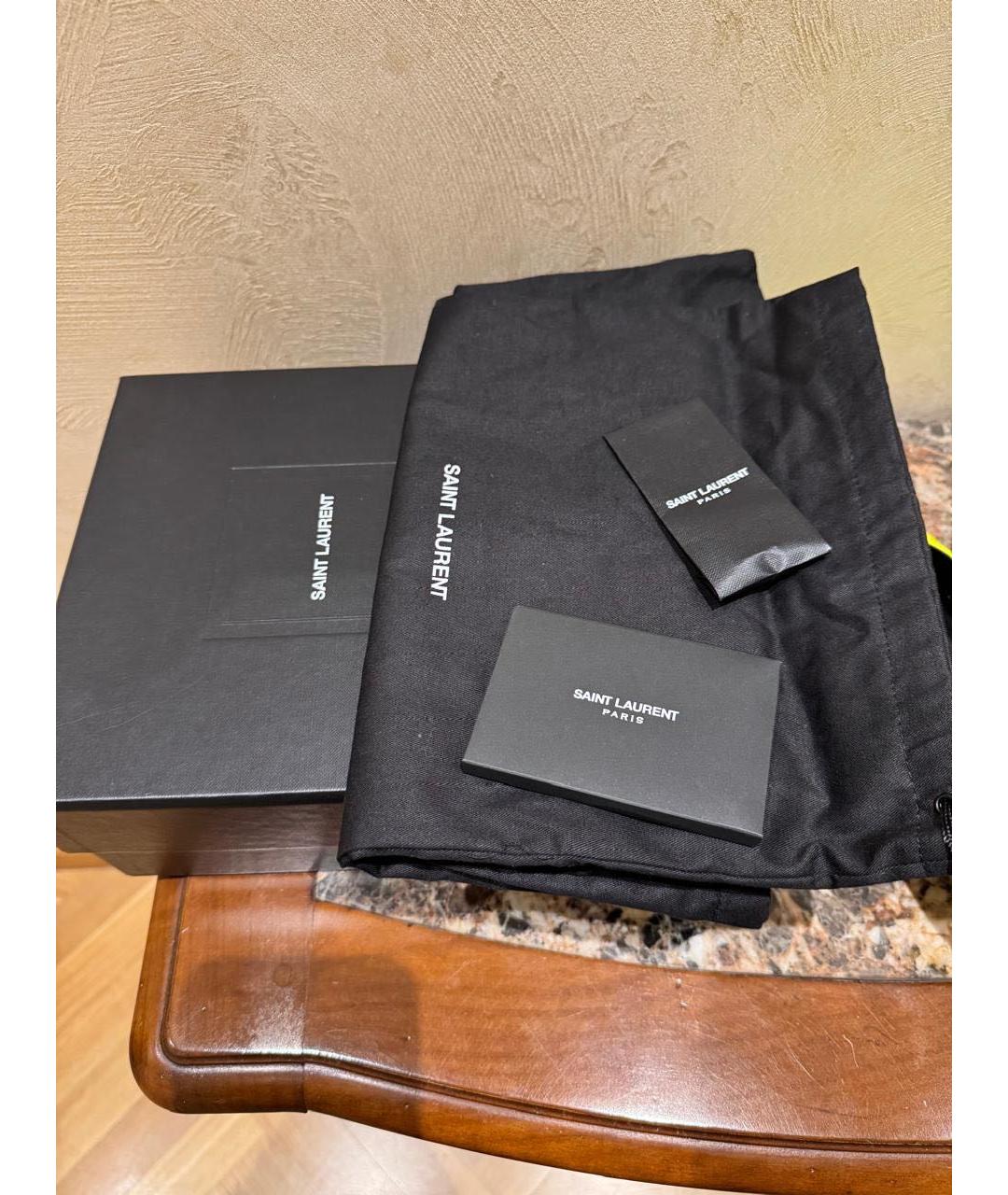 SAINT LAURENT Туфли из лакированной кожи, фото 5