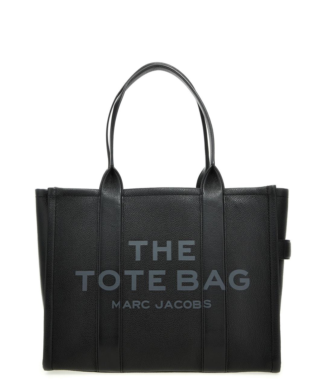 MARC JACOBS Черная кожаная сумка тоут, фото 1