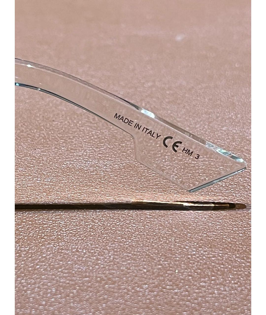 CHRISTIAN DIOR Темно-синие пластиковые солнцезащитные очки, фото 8