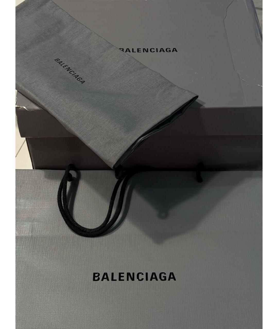BALENCIAGA Розовые текстильные кроссовки, фото 7