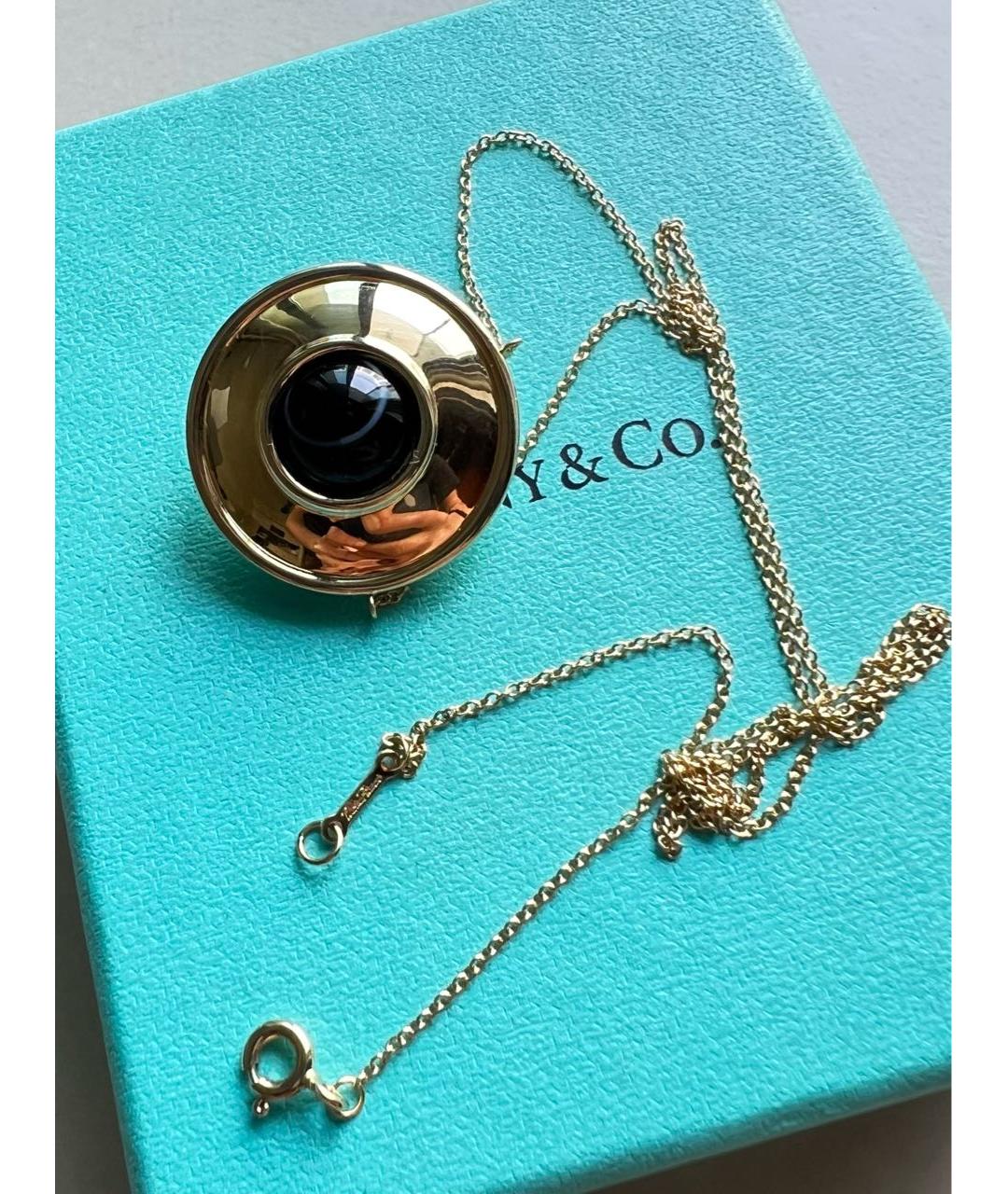 TIFFANY&CO Золотая подвеска из желтого золота, фото 3