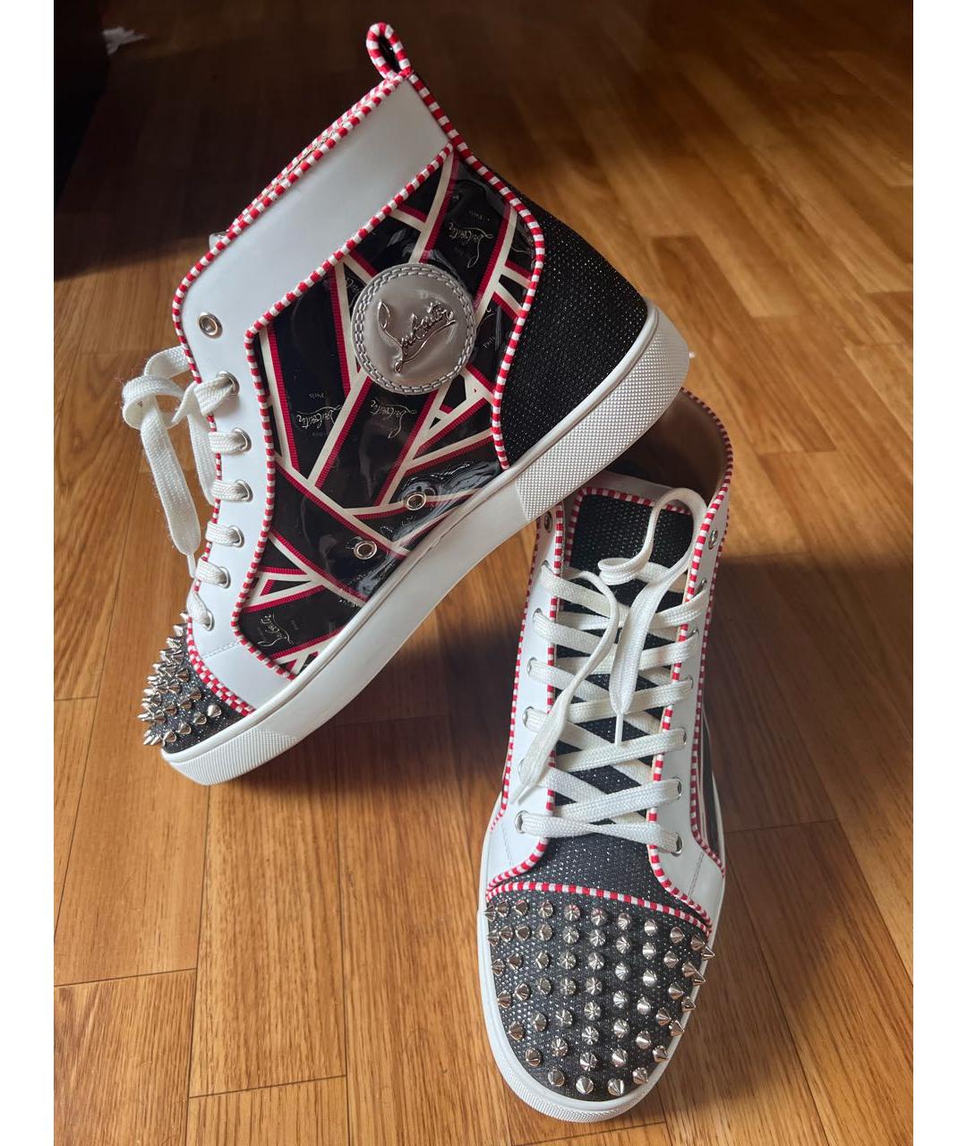 CHRISTIAN LOUBOUTIN Мульти высокие кроссовки / кеды, фото 6