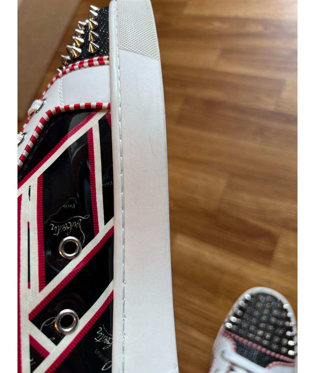 CHRISTIAN LOUBOUTIN Мульти высокие кроссовки / кеды, фото 8