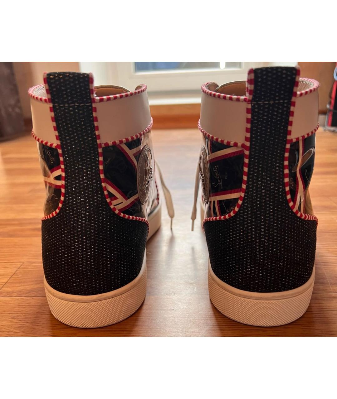CHRISTIAN LOUBOUTIN Мульти высокие кроссовки / кеды, фото 4