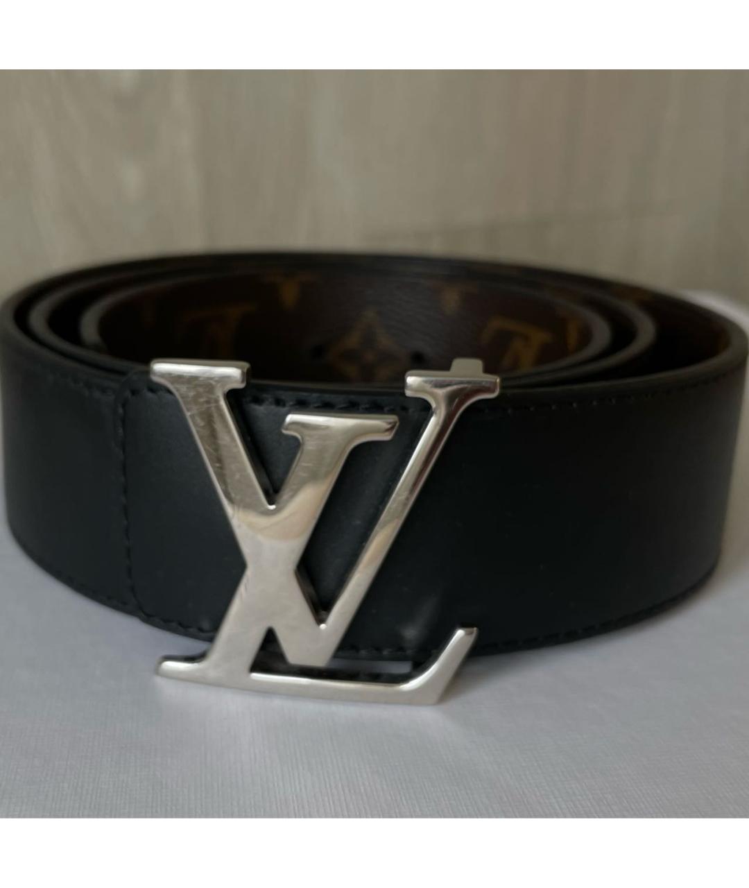 LOUIS VUITTON Черный ремень, фото 2