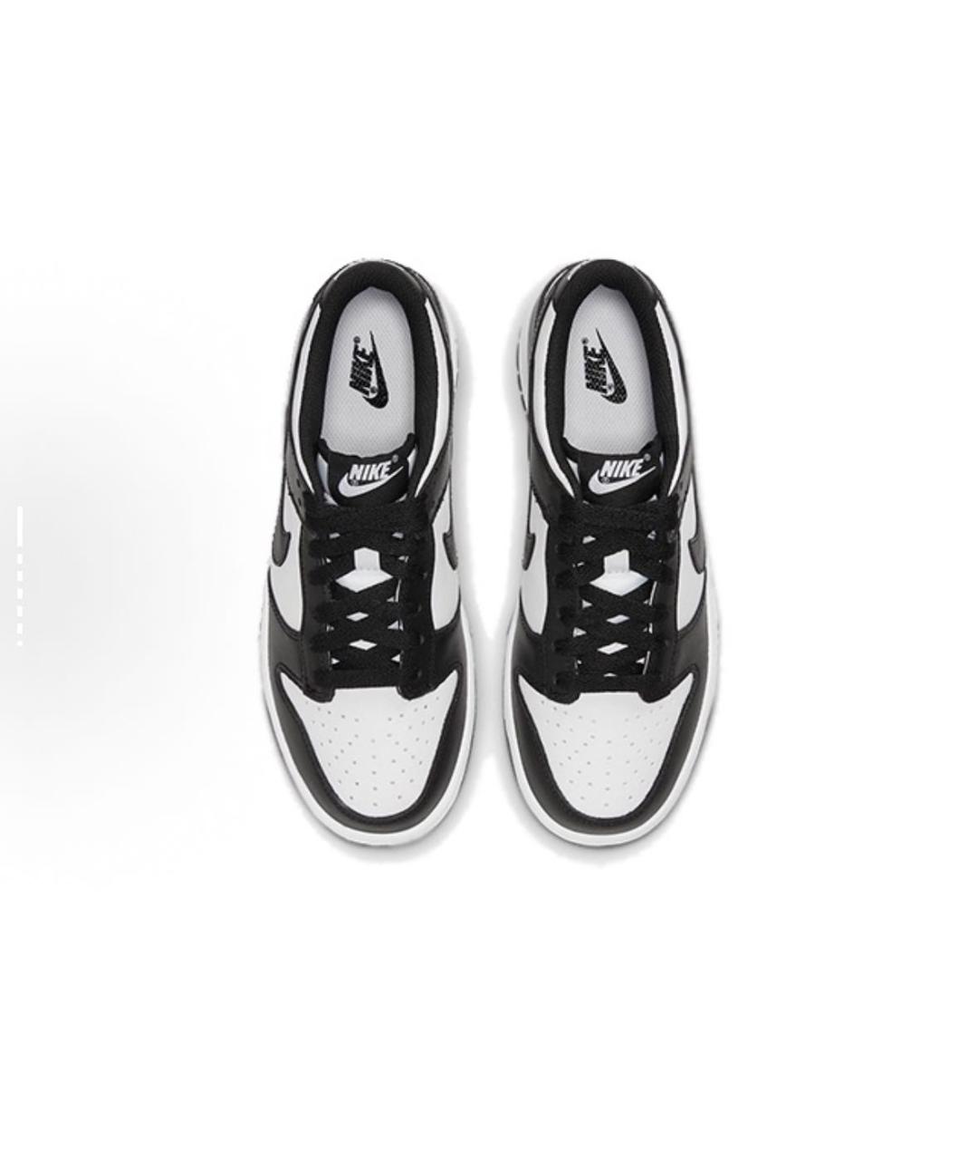 NIKE Черные кроссовки из искусственной кожи, фото 3