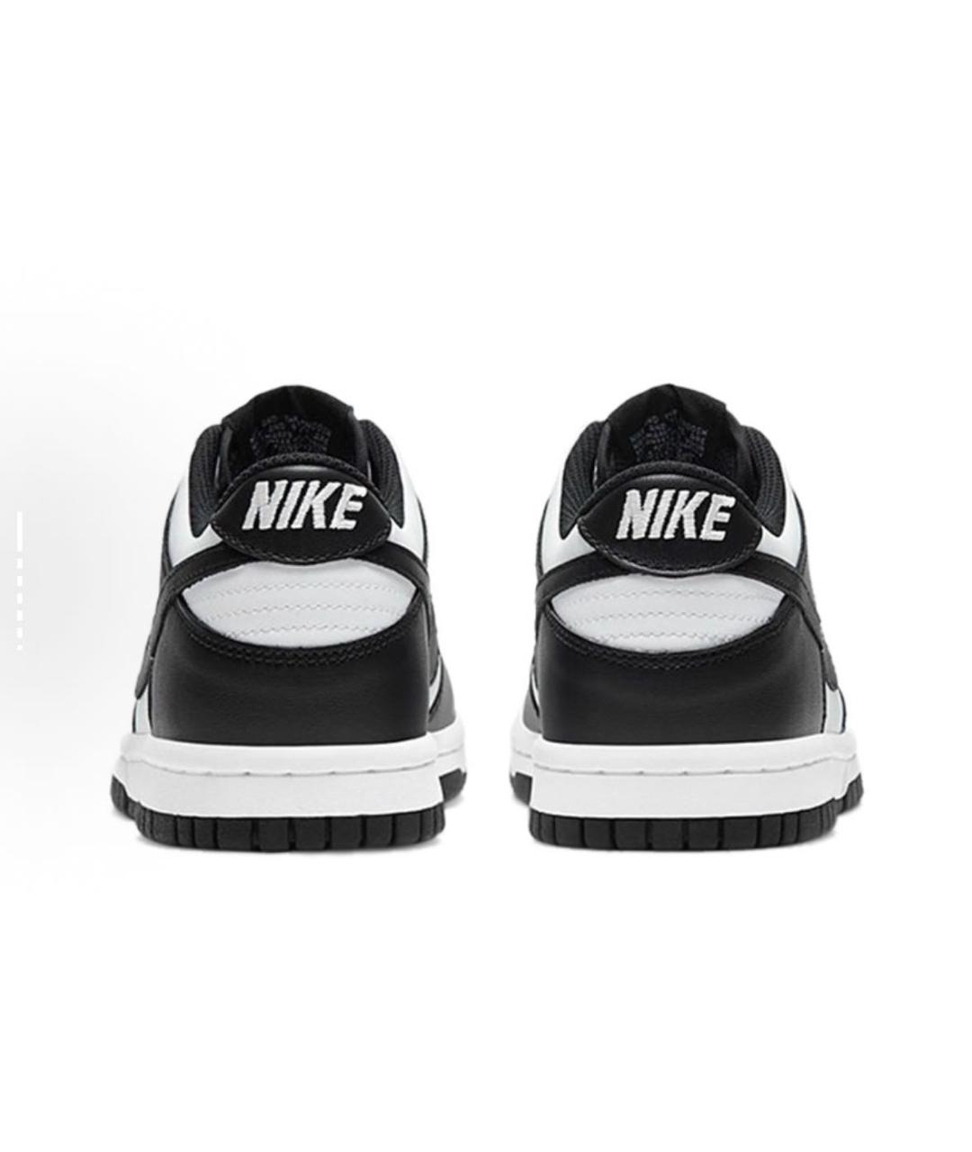 NIKE Черные кроссовки из искусственной кожи, фото 4