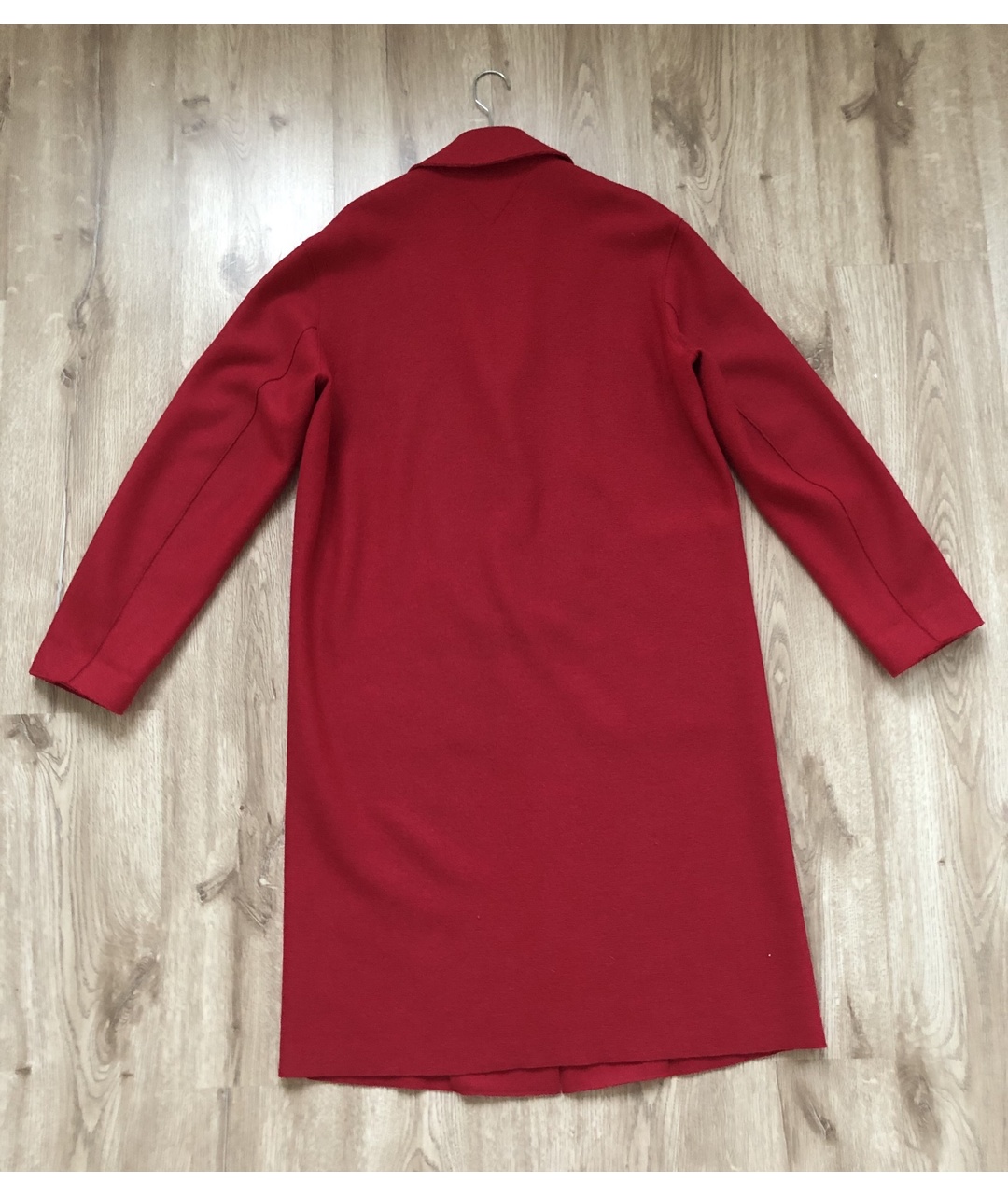 TOMMY HILFIGER Красное шерстяное пальто, фото 2