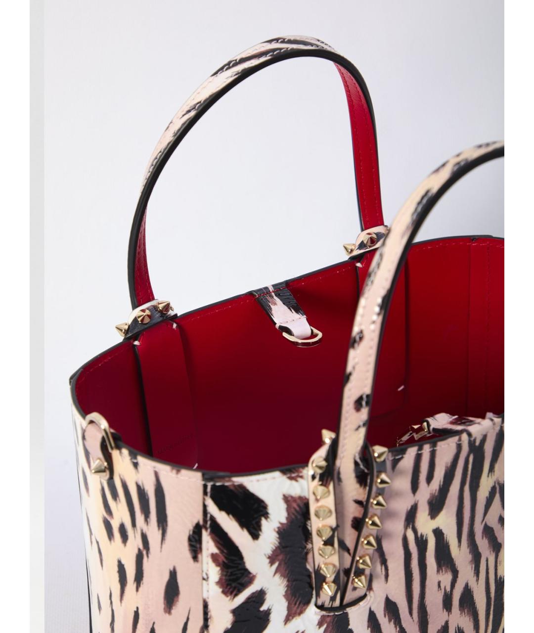 CHRISTIAN LOUBOUTIN Мульти кожаная сумка тоут, фото 4