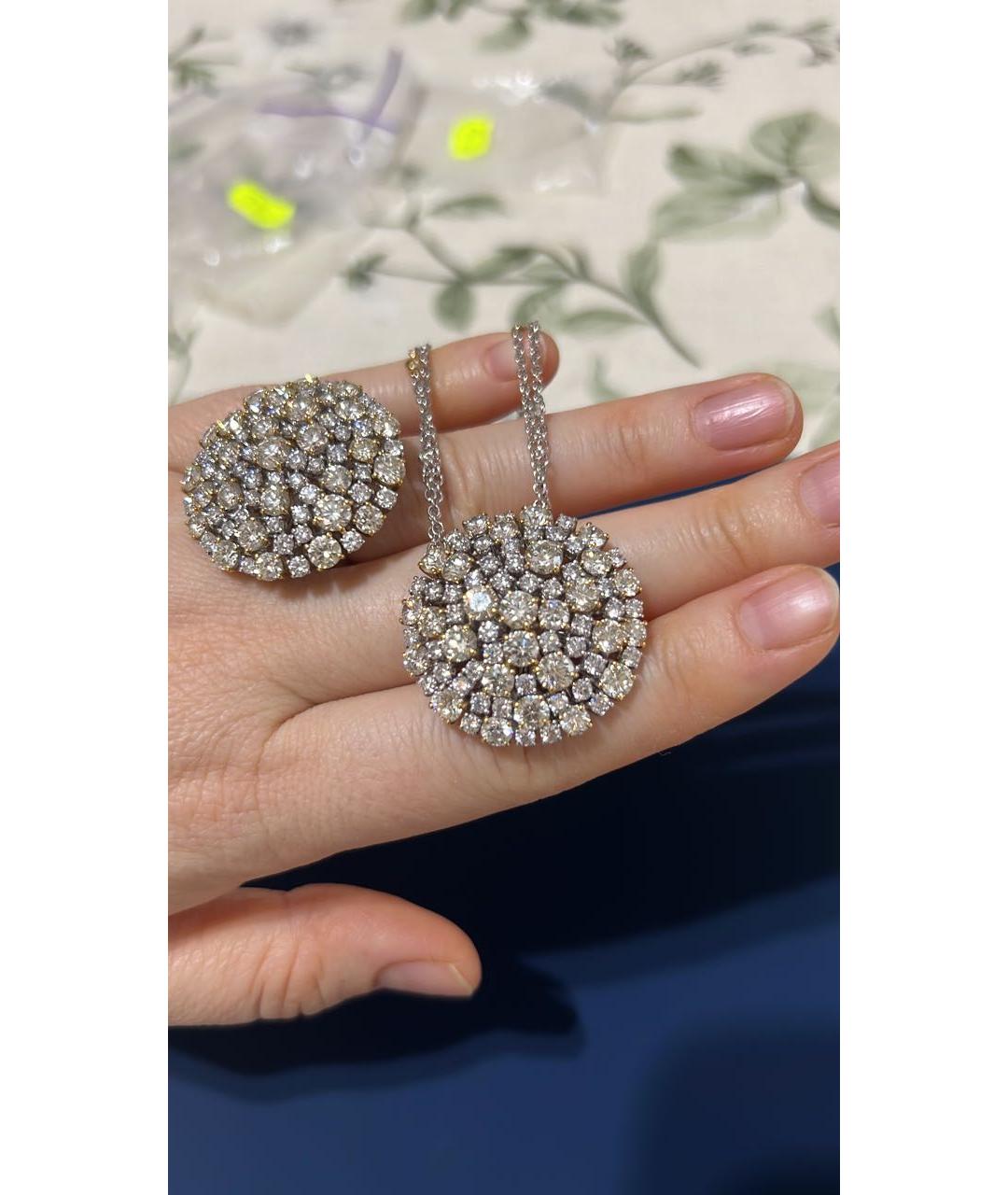 ROBERTO COIN Золотой комплект из белого золота, фото 6