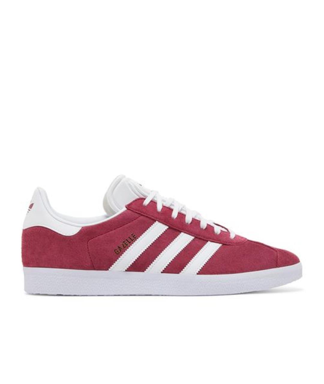 ADIDAS Бордовые кеды, фото 1