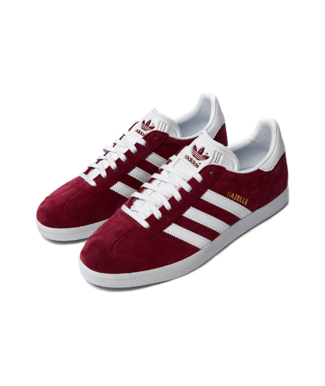 ADIDAS Бордовые кеды, фото 3