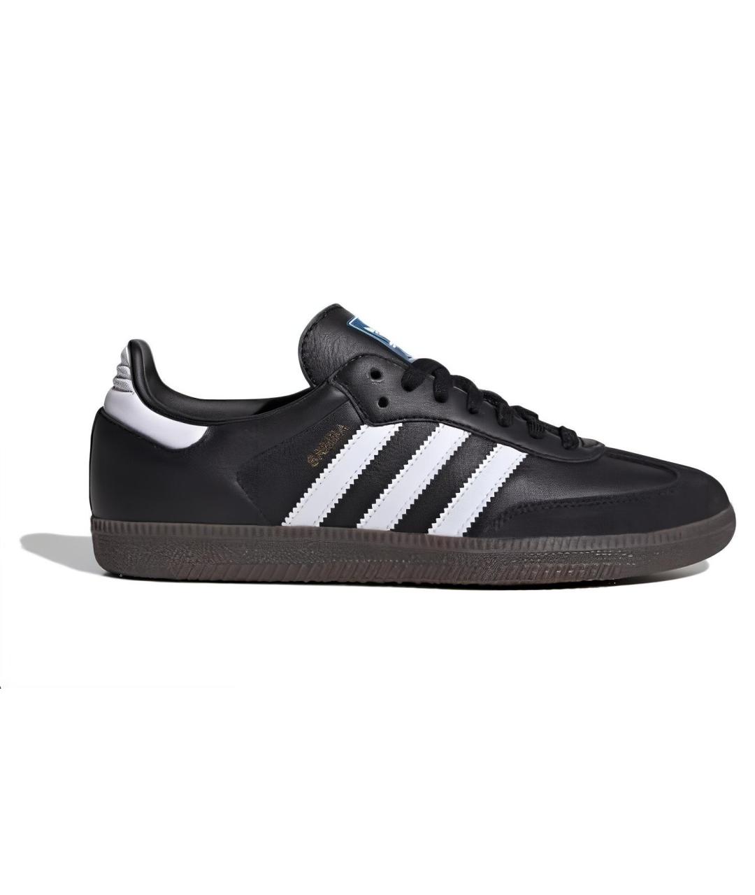 ADIDAS Черные кеды, фото 1