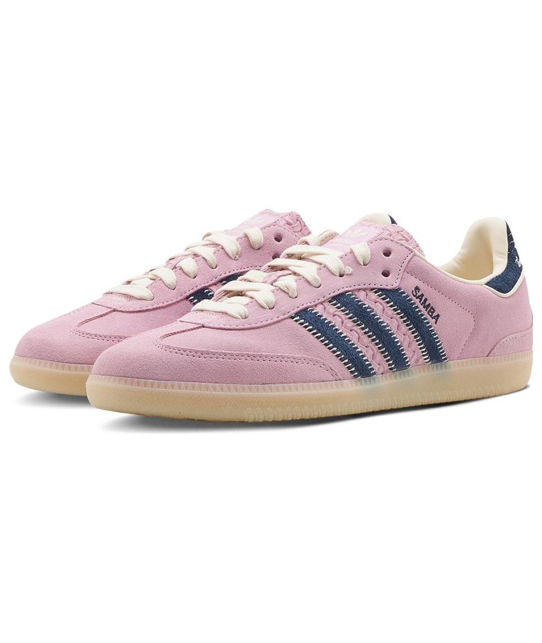 ADIDAS Розовые кеды, фото 3