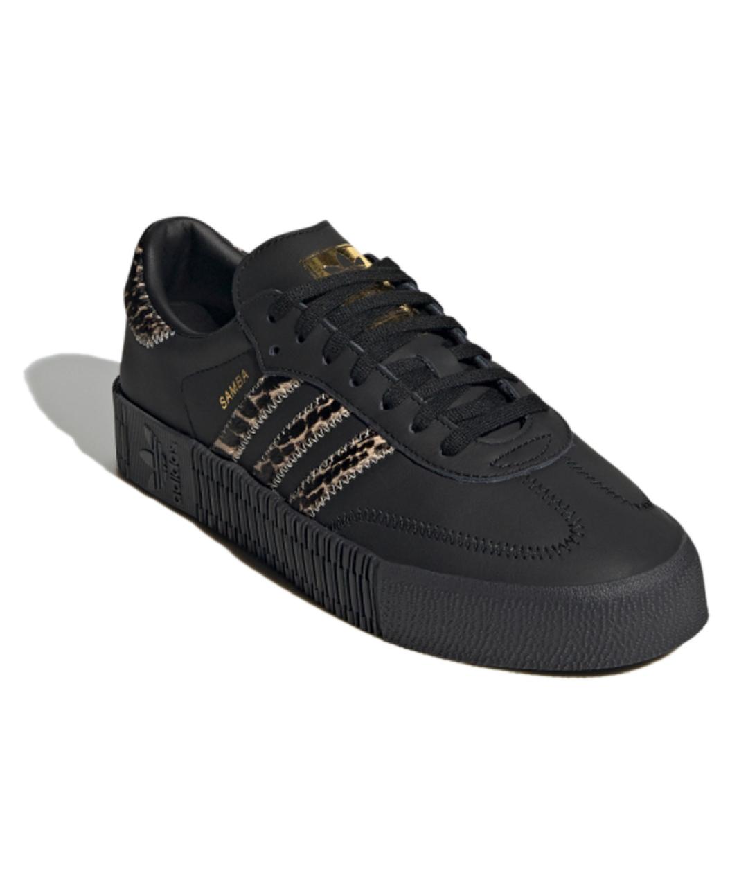 ADIDAS Черные кеды, фото 4