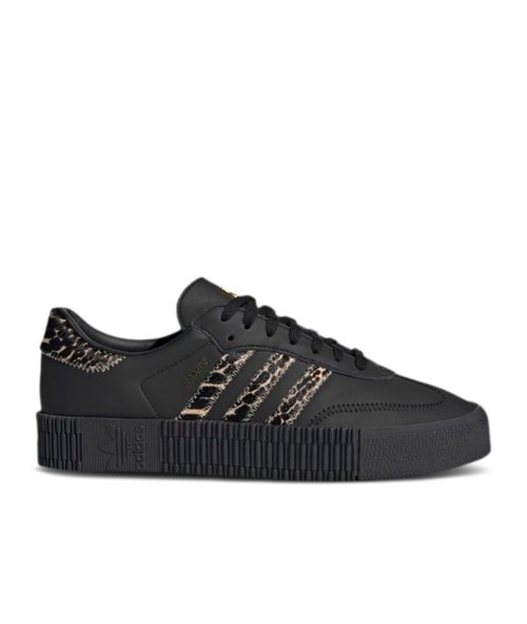 ADIDAS Черные кеды, фото 1