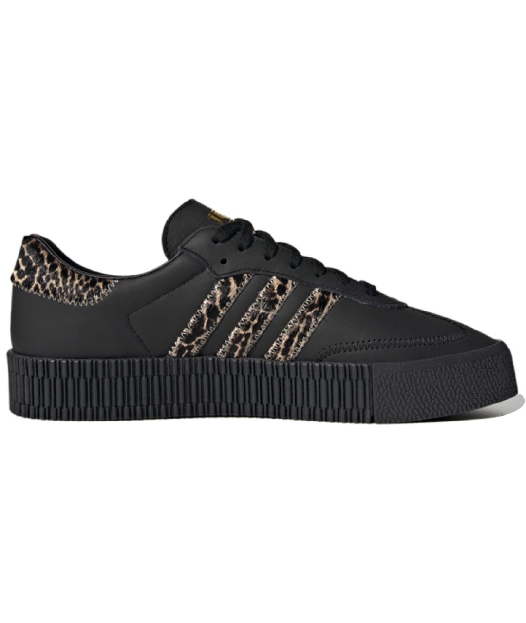ADIDAS Черные кеды, фото 3