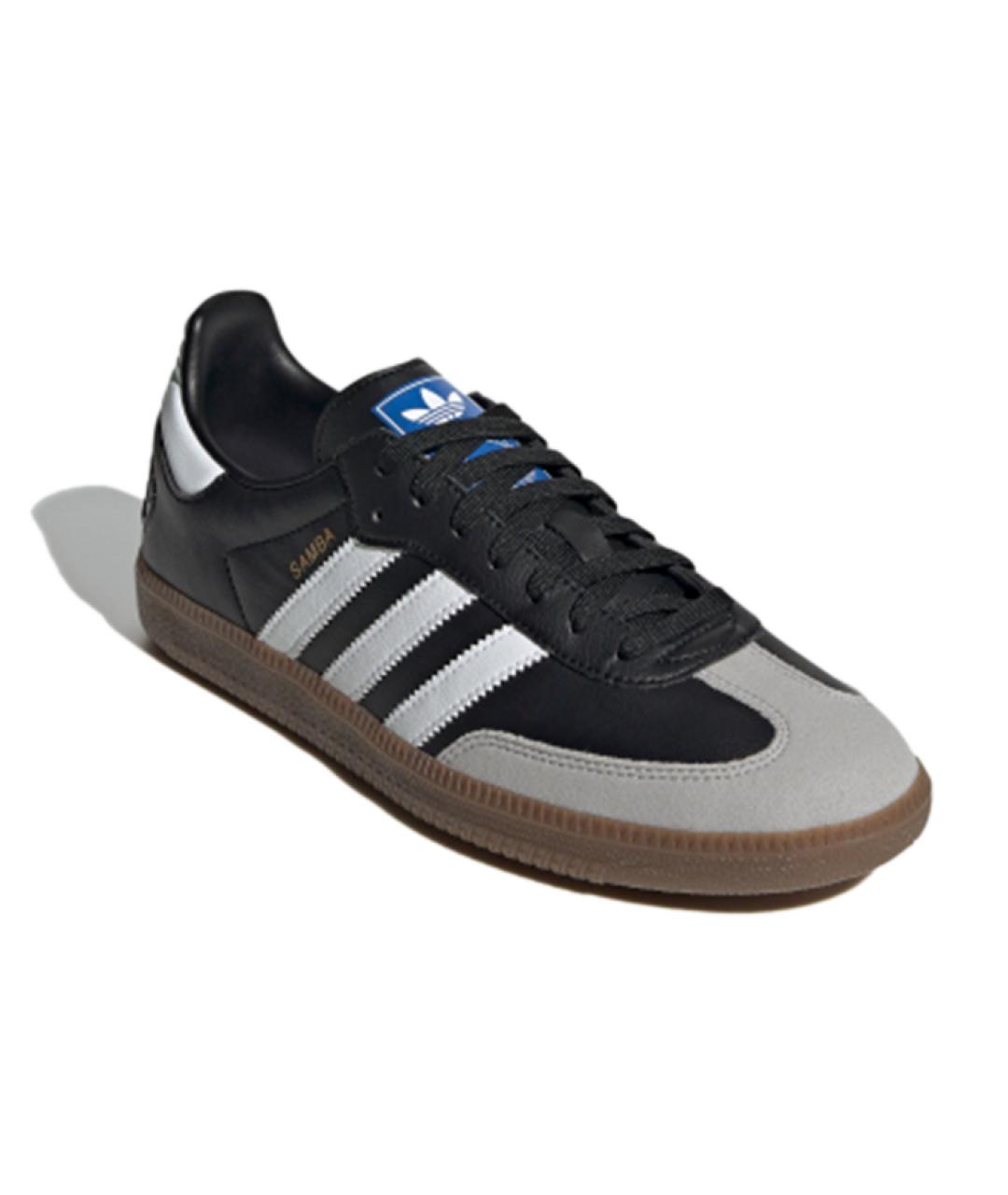 ADIDAS Черные кеды, фото 4